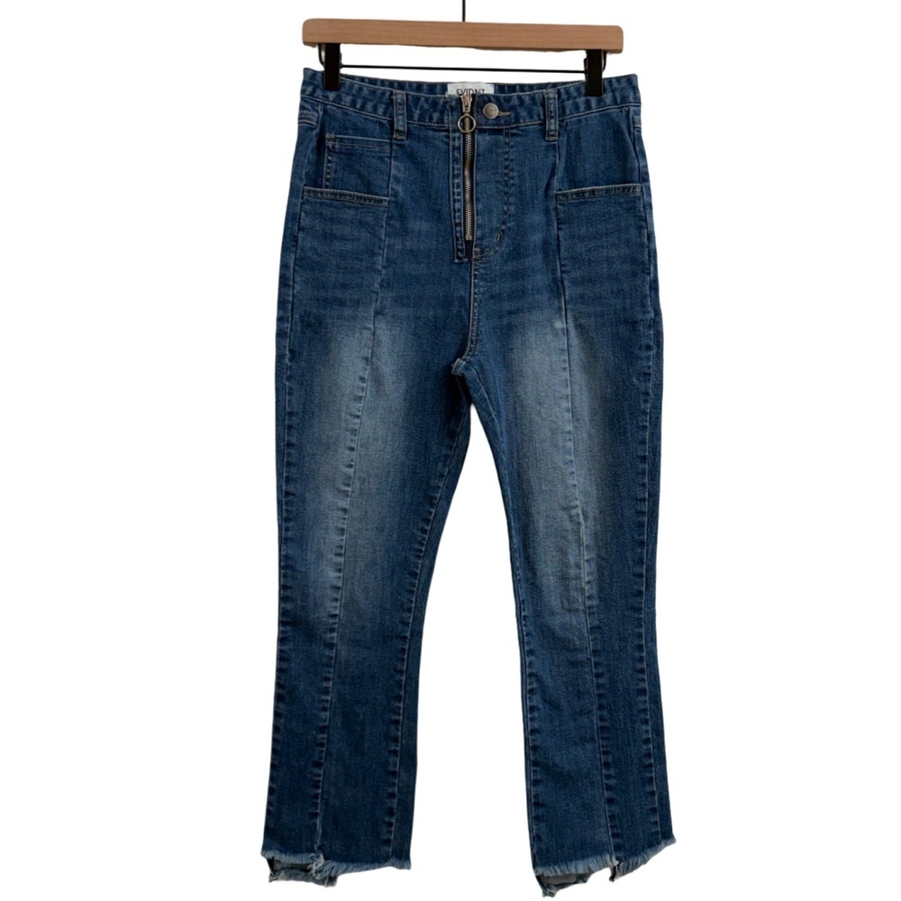 EVIDNT Denim Cropped Jeans for Women